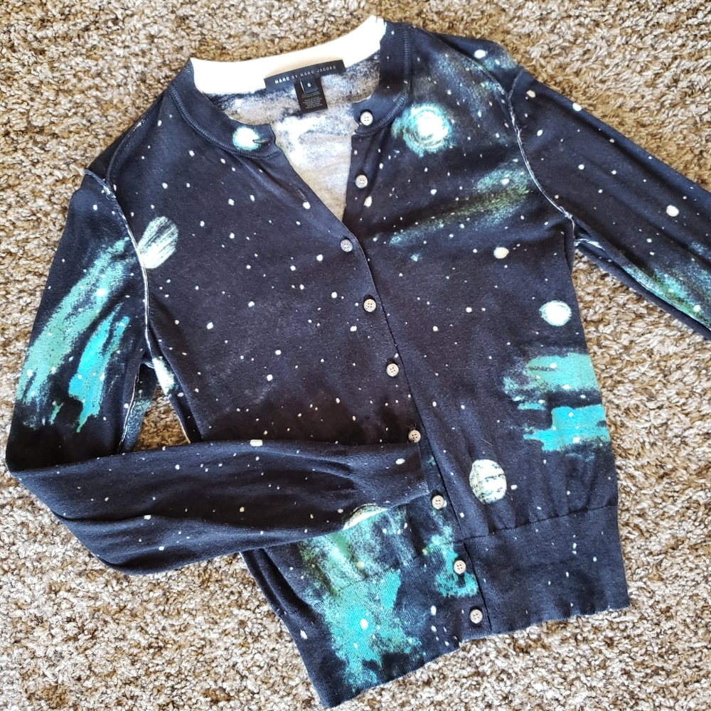 MARC BY MARC JACOBS Outer Space Patterned Cardigan